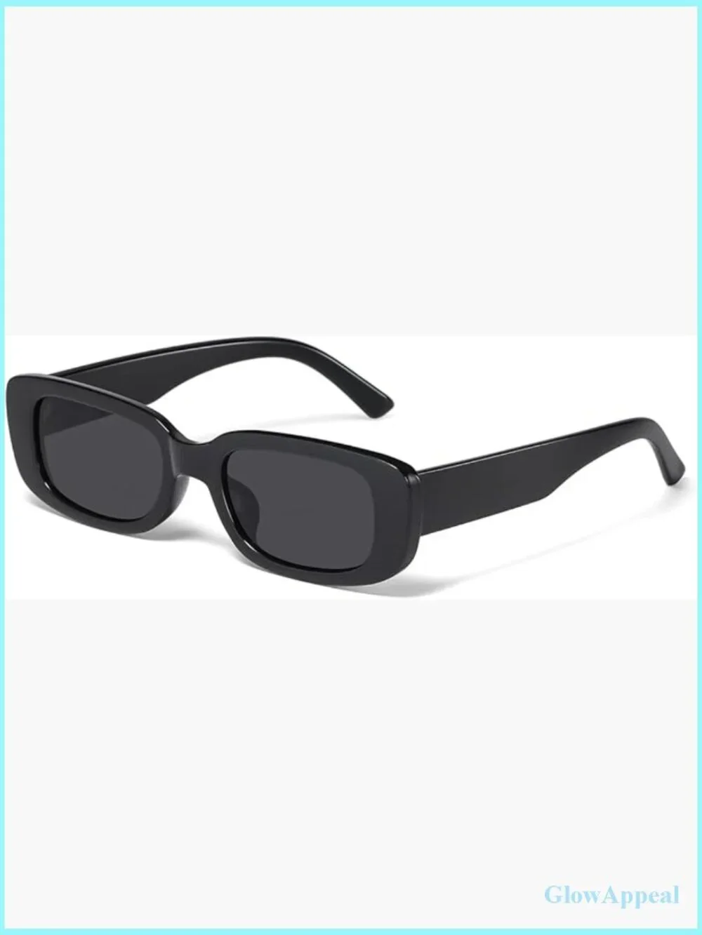 Trendy Y2K Retro Rectangle Sunglasses UV Protection Square Frame